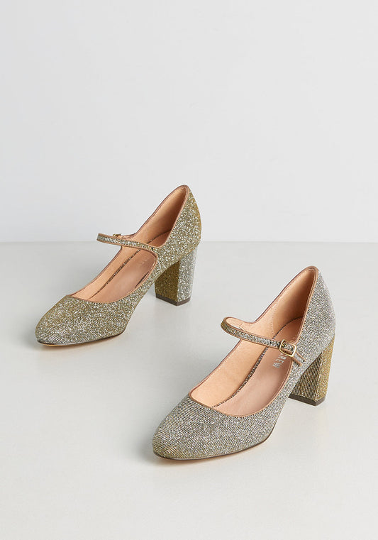 Attention to Excellence Glitter Heel